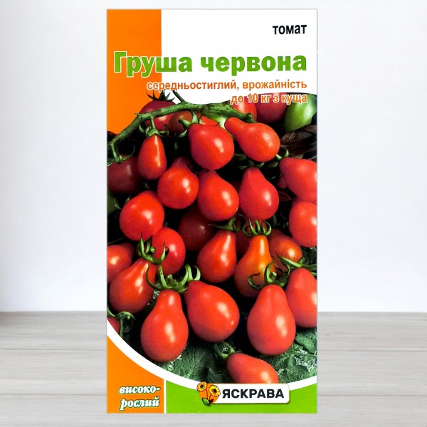 Насіння томата Груша червона, 0,1г, ТМ Яскрава